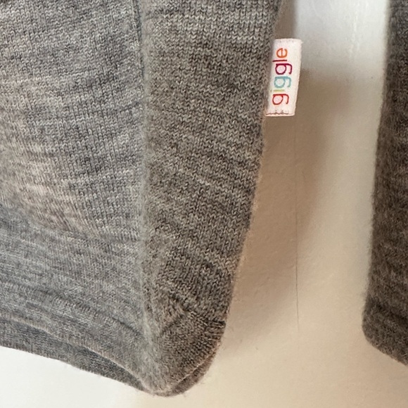 Giggle grey wool cardigan 6x - Picture 4 of 7
